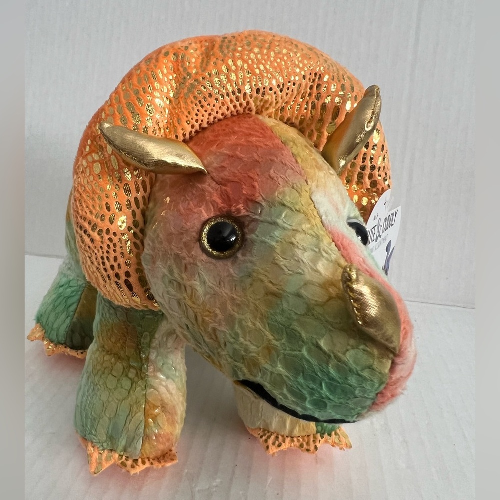 Cute & Cuddly Triceratops Dinosaur Plush